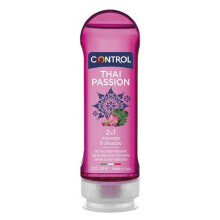 Gel de massagem - Controle - 2-1 - 200ml - Compatível com preservativo - Não oleoso - Sem parabenos