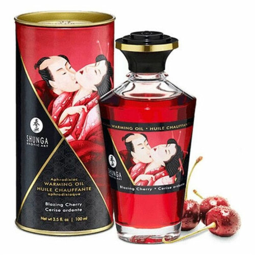 Erotic Massage Oil Shunga Cherry (100 ml) (S4000152)