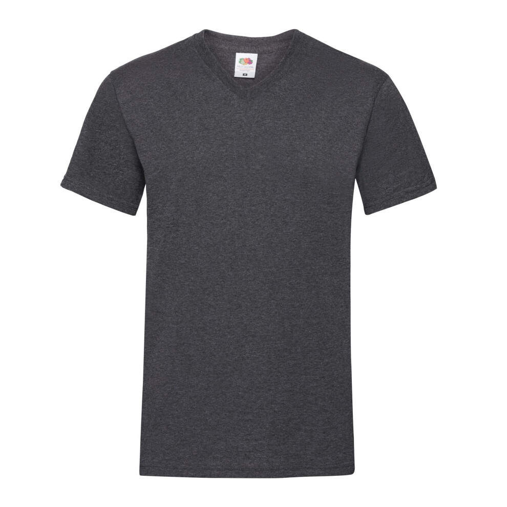 Valueweight Heather V Neck T-Shirt