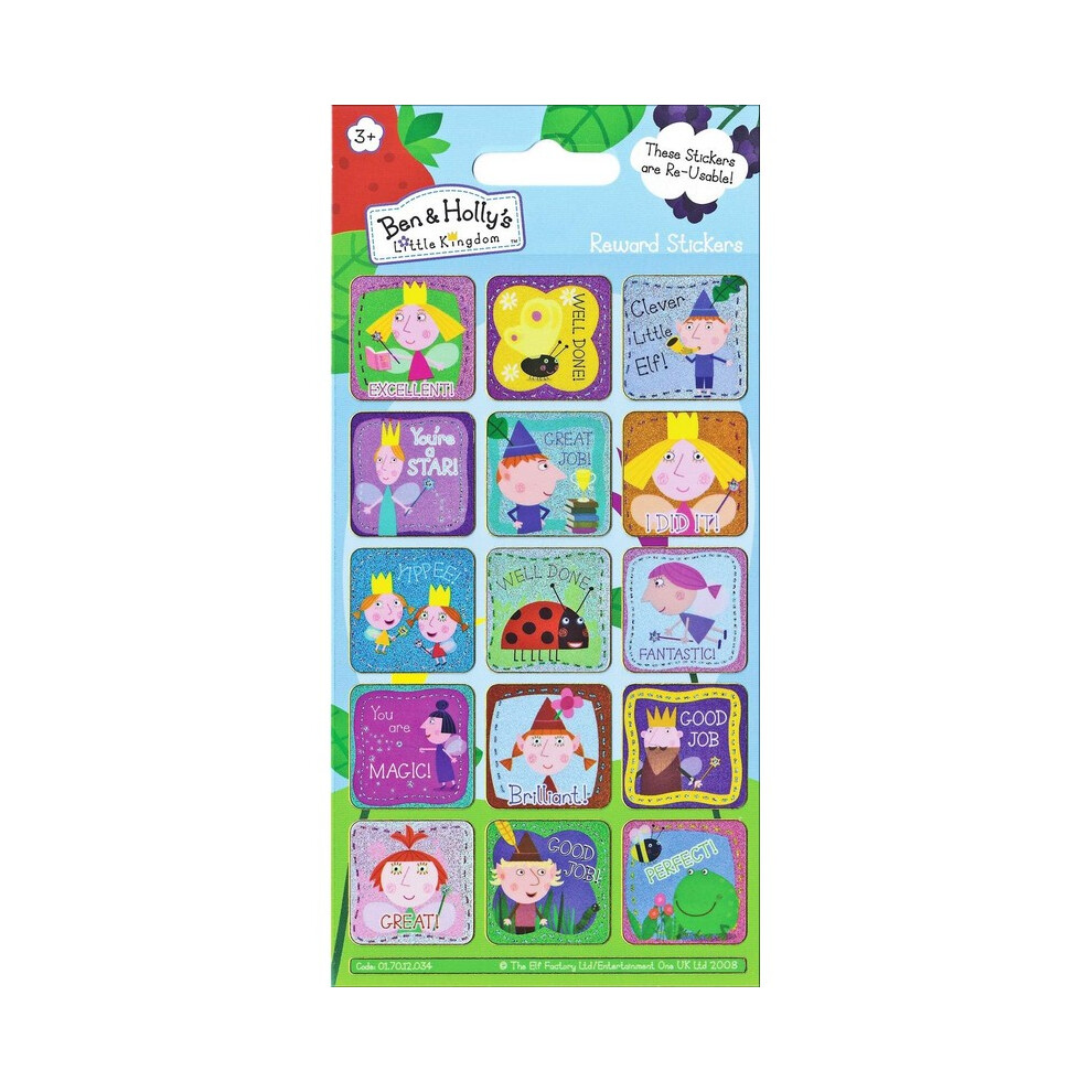 Ben And Hollys Little Kingdom Sparkle Reward Stickers