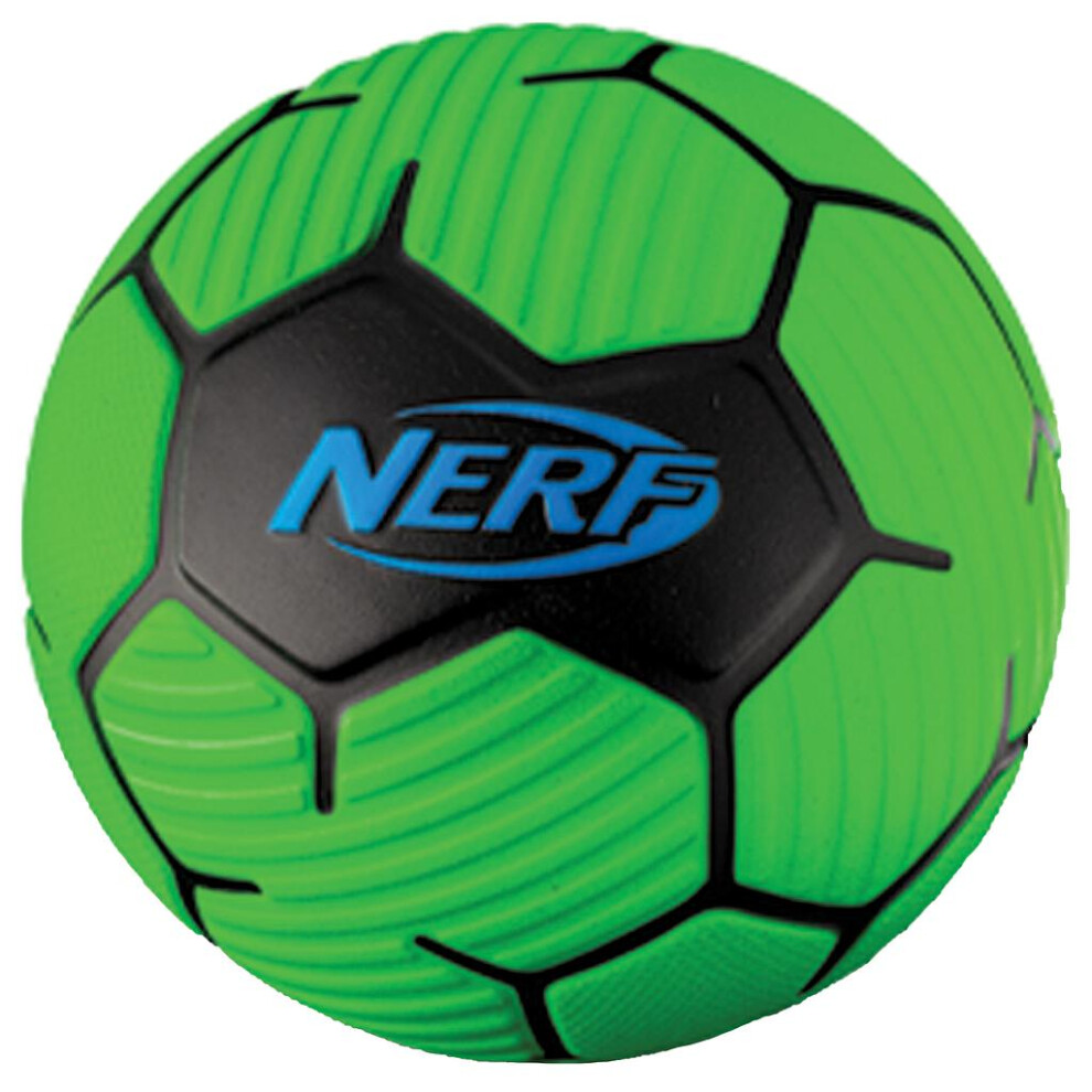 Nerf Proshot Foam Soccer Ball Green/Black 7"