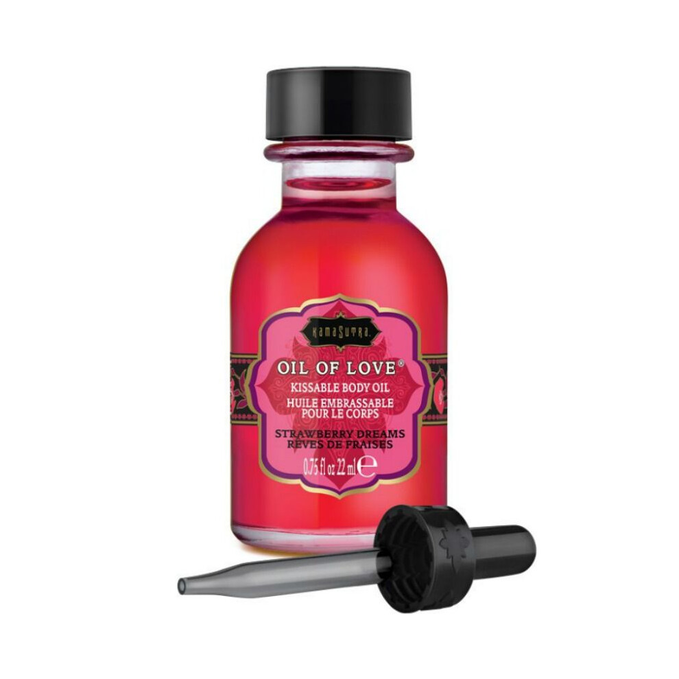 Kamasutra Cosmetics Kamasutra - Edible Oil - Strawberries 22 Ml
