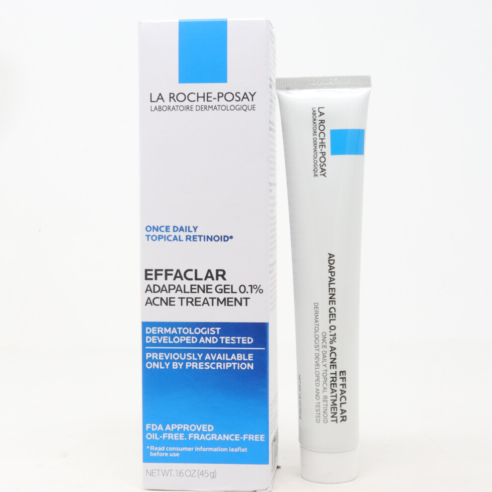 La Roche-Posay Effaclar Adapalene Tropical Retinoid Acne Treatment 1.6oz  New