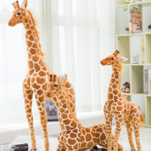 (35cm) Giraffe Plush Toys Cute Stuffed Animal Soft Giraffe Doll Birthday Gift Kids Toy