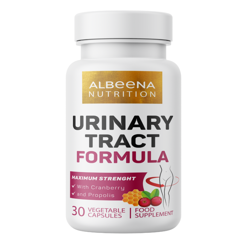 URINARY TRACT FORMULA with cranberry and propolis | Natural Supplement for Urinary Tract Infections | 30 Vegetable Capsules