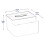 Alpina Tissue Box Dispenser Napkin Storage Box Holder Makeup Cosmetic 3