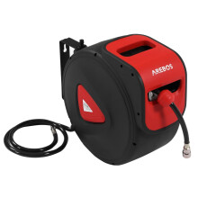 AREBOS Compressed Air Hose Reel Automatic Hose Reel Drum 30 m