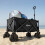 PORTAL Beach Trolley Cart for Sand All Terrain Big Wheels Festival Camping Trolley Folding Beach Wagon Foldable Garden Trolley on Wheels Supports 7
