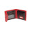 Marvel Deadpool Wallet Deadpool face logo new Official Marvel Red Trifold 2