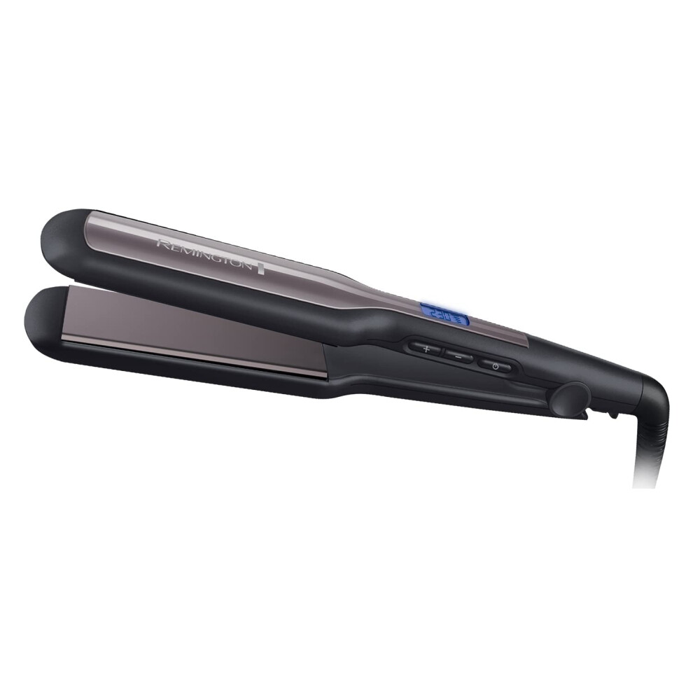 Remington Hair Straightener, Advanced Ceramic coating for Sleek & smooth glide, Wide longer length 110mm floating plates, Digital display