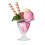 Sundae Glasses Knickerbocker Glory Dessert Ice Cream Bowls Cocktail Cups 2/4x 3