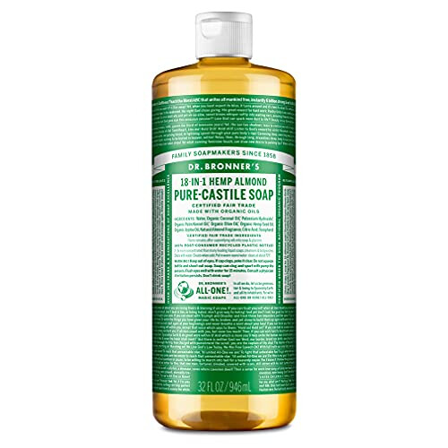 Dr Bronner's DR. BRONNERS - Flüssige Seife mit Mandeln 945 ml
