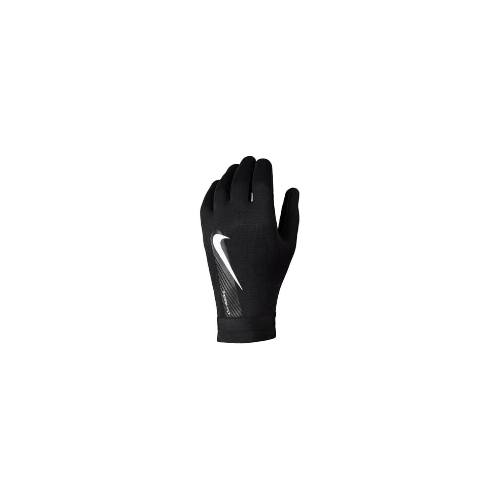 NIKE DQ6071-010 Therma-FIT Academy Gloves Unisex BLACK/BLACK/WHITE Size M