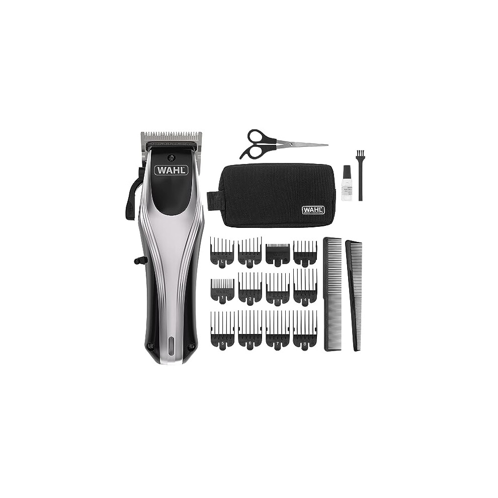 Wahl Rapid Clip Hair Clipper, Hair Clippers Men, Rechargeable Clippers, Lithium-Ion Clipper, Men's Head Shaver, Cordless Clippers Men