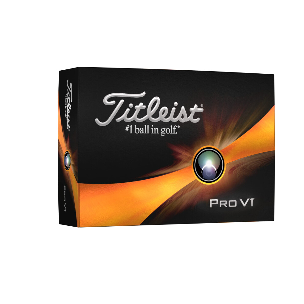 TITLEIST 2023 Pro V1 Golf Ball, White, Pack Of 12