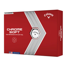 Callaway Golf 2022 Chrome Soft Golfballen, Wit