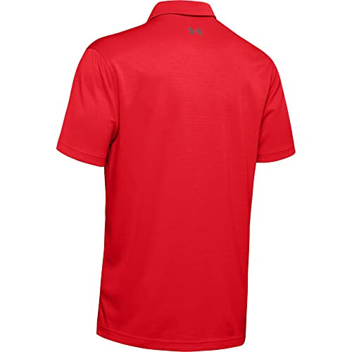 Under Armour Under Armour Ανδρικό Polo Golf Tech, Κόκκινο (600)/Γκρί, Μεγάλο 2