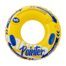 (Yellow) Adult Ring Swimming New Large Thickened Handle Creative Inflatable Water Toy