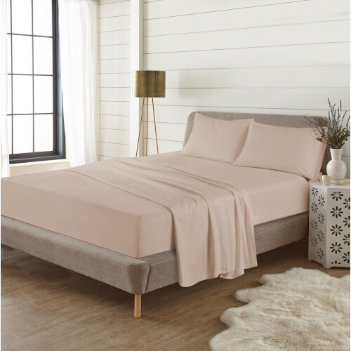 (Single, Latte) Thermal Flannelette Flat Bed Sheets, 100% Brushed Cotton, Luxurious Ultra-Soft 200 GSM, 10 Colours, UK Sizes Single to Super King