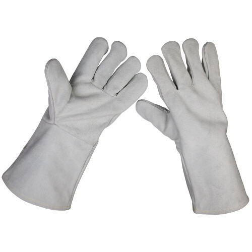Worksafe SSP151 Leather Welding Gauntlets Lined Heavy-Duty Extra-Large - Pair