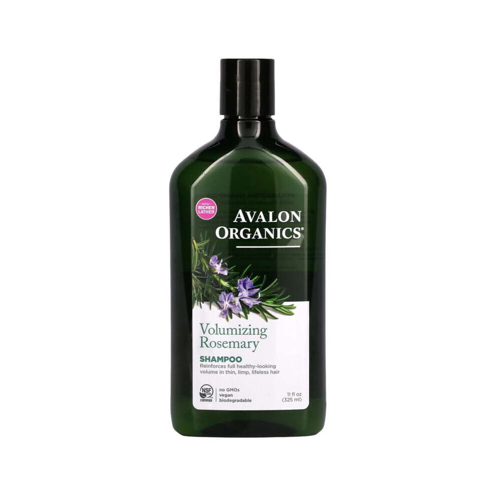 Avalon Organics Conditioner, Volumizing Rosemary, 11 Oz
