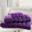 Kensington Bath Towel Made with 100% Pure Cotton Extra Soft, Purple 2