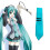 Hatsune Miku Δευτεροβάθμια Anime Jk γραβάτα μόδας προσωπικότητα Cosplay βέλος 7