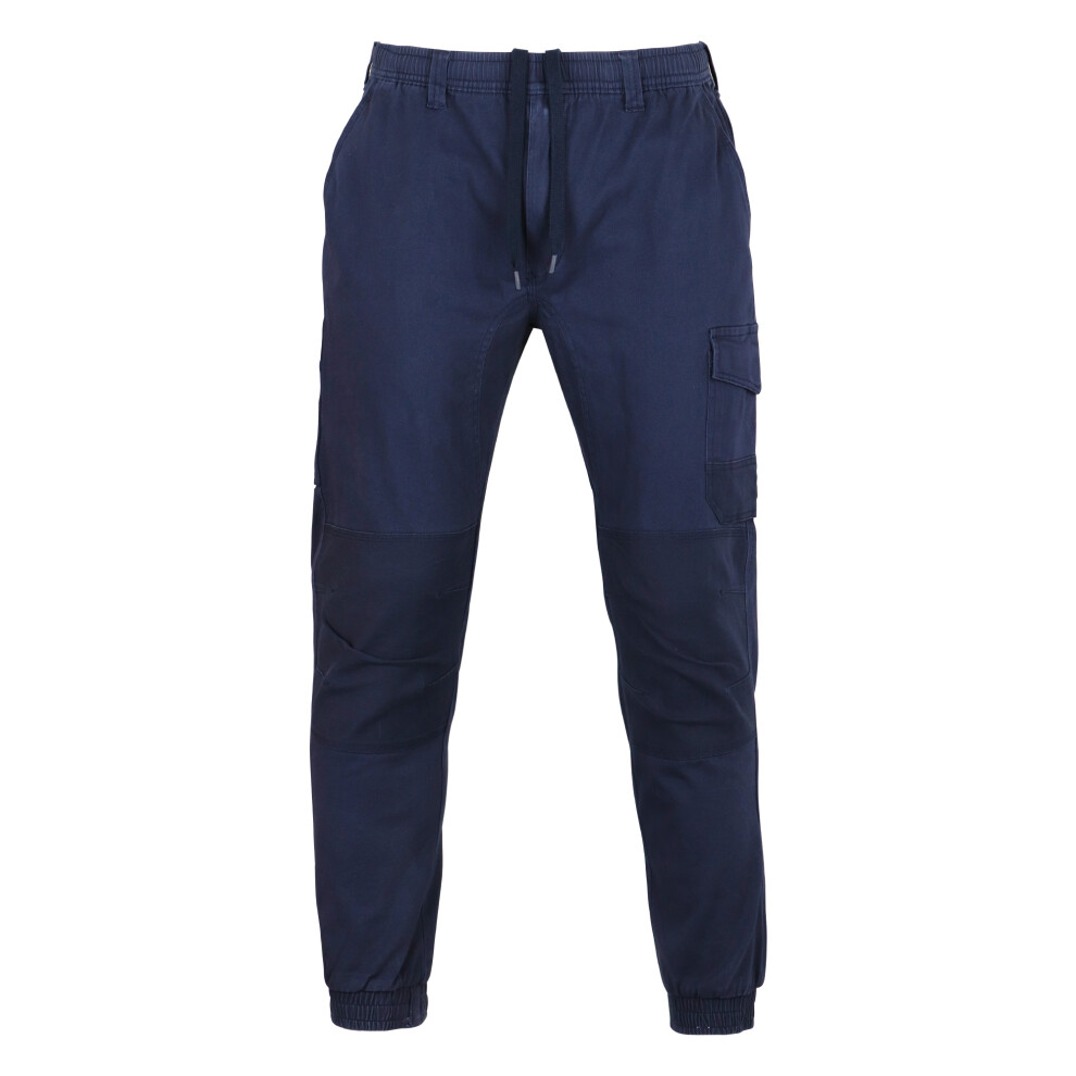 (Black 29" Short, 32") Mens Jogging Bottoms Elasticated Waist Joggers