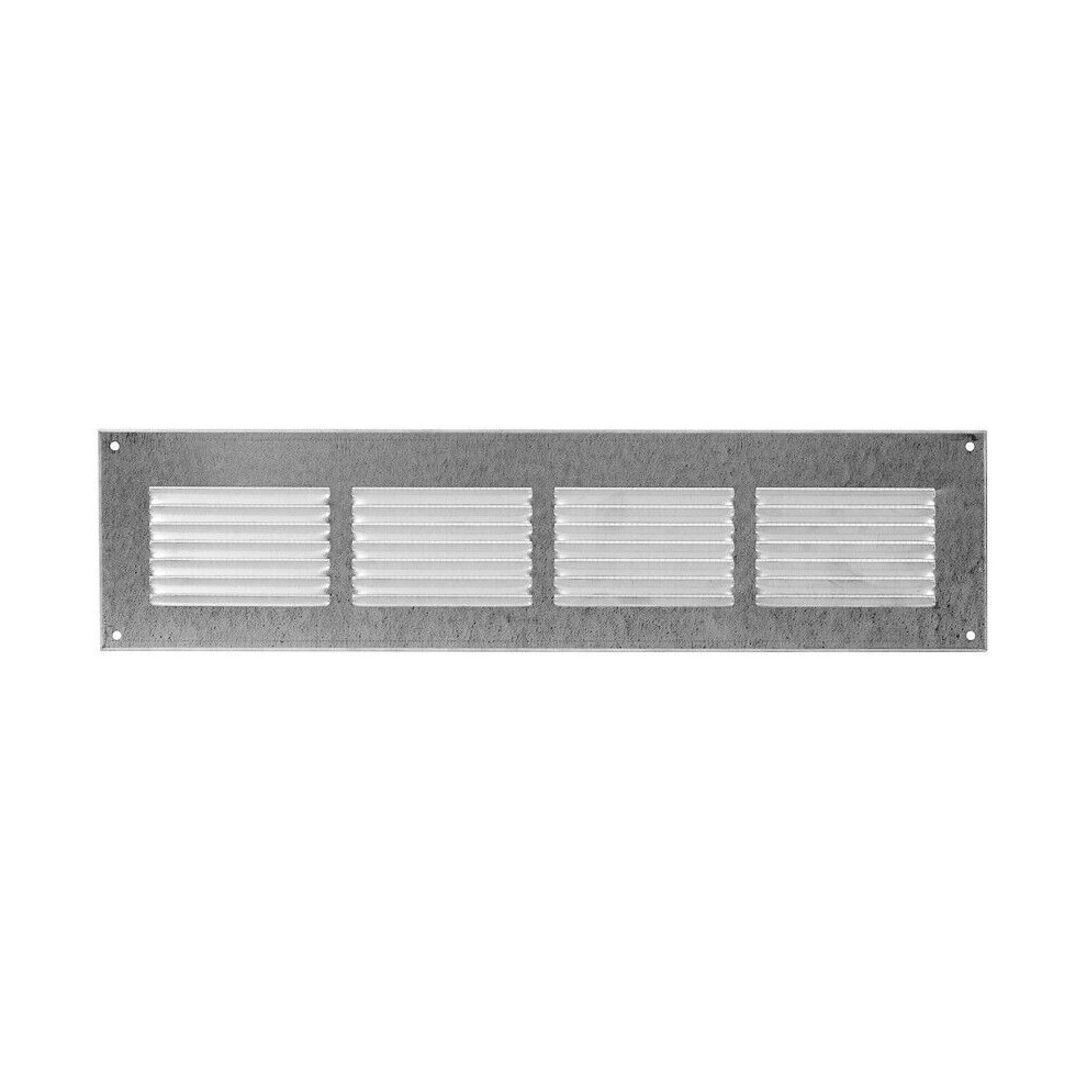 Galvanised Steel Air Vent Grille 400Mm X 100Mm 5056517971833
