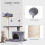 PawHut PawHut 81cm Cat Tree Climbing Tower for Indoor with Scratching Post Grey 5