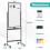 Casart Reversible White Board Height Adjustable Dry Erase Board W/ Black Markers 5