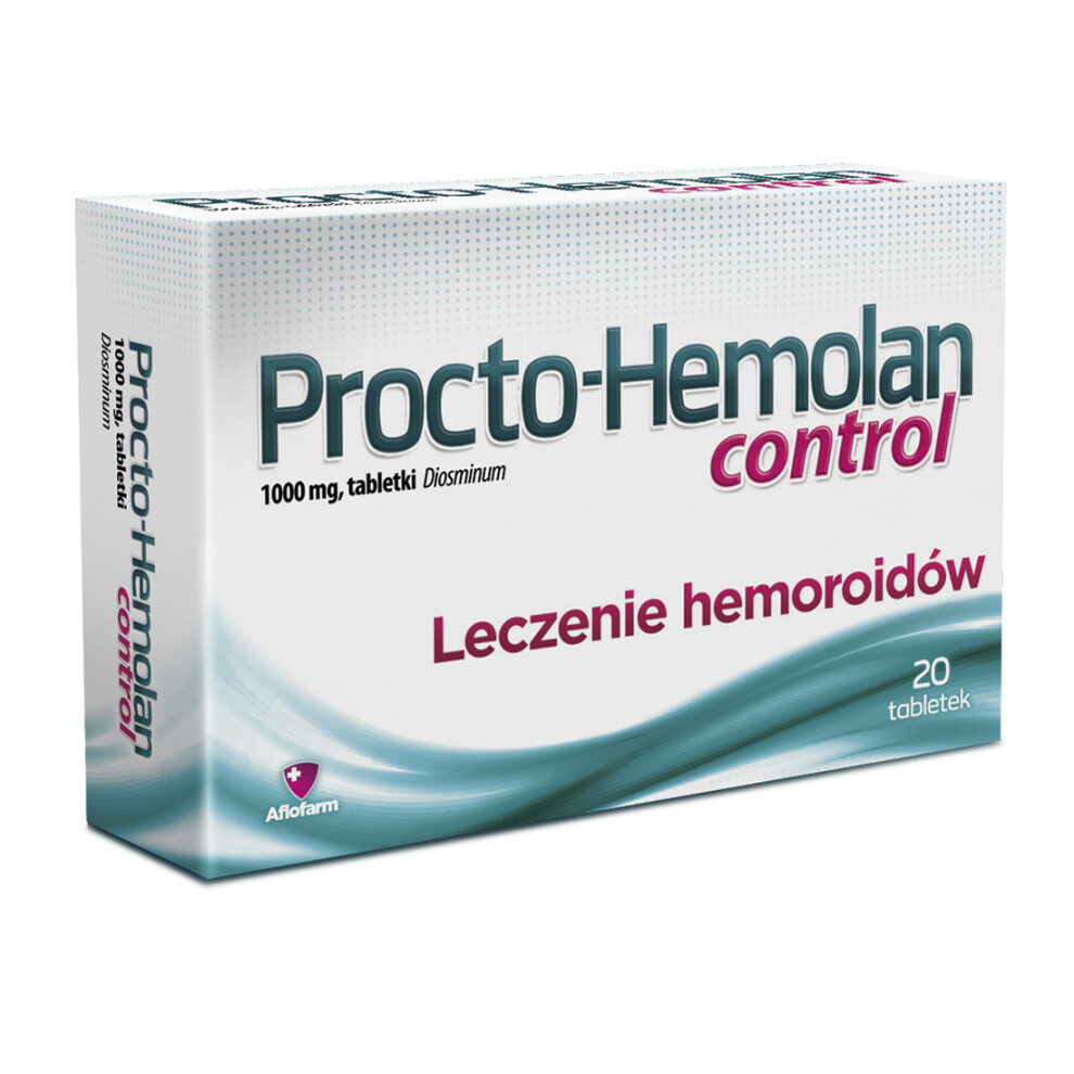 Procto-Hemolan Control Heamorrhoids 20x tablets Procto Hemolan