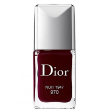 Dior Vernis Gel Shine Red Nail Polish 970 Nuit 1947