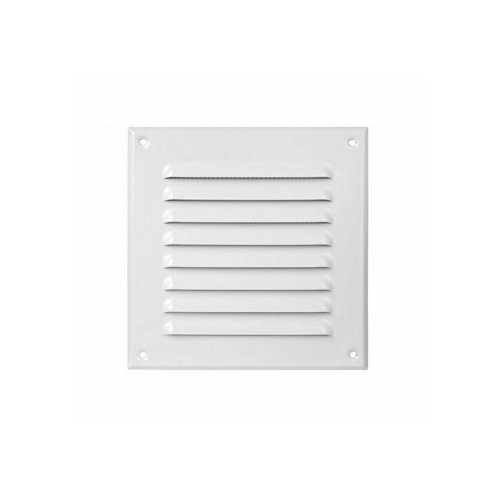 Metal White Air Vent Grille 165Mm X 165Mm 5056517971901