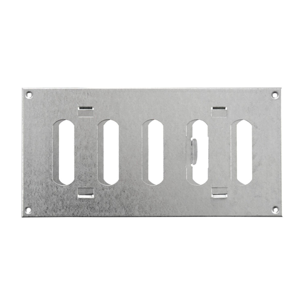 Galvanised Steel Air Vent Grille 200Mm X 100Mm 5056517971970