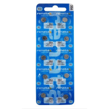 Renata 364 SR621SW Watch Battery Pack of 10 Silver Oxide