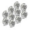 10 Renata Watch Batteries: 319 (SR527SW) 2