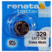 Renata 329 Watch Battery Pack of 10