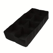 (120cm*60cm*30cm) 128 Gallon Garden Bed with 8 Grids - Breathable Planter for Outdoor and Indoor Gardening