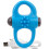 SCREAMING O - RECHARGEABLE VIBRATING RING YOGA BLUE 1