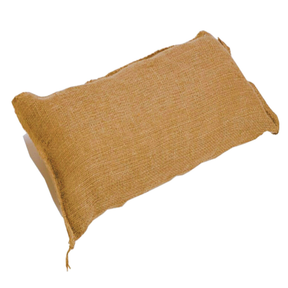 Yuzet (125) Hessian Sandbags Flood Protection Defence Sacks Water Barrier Burlap Bag
