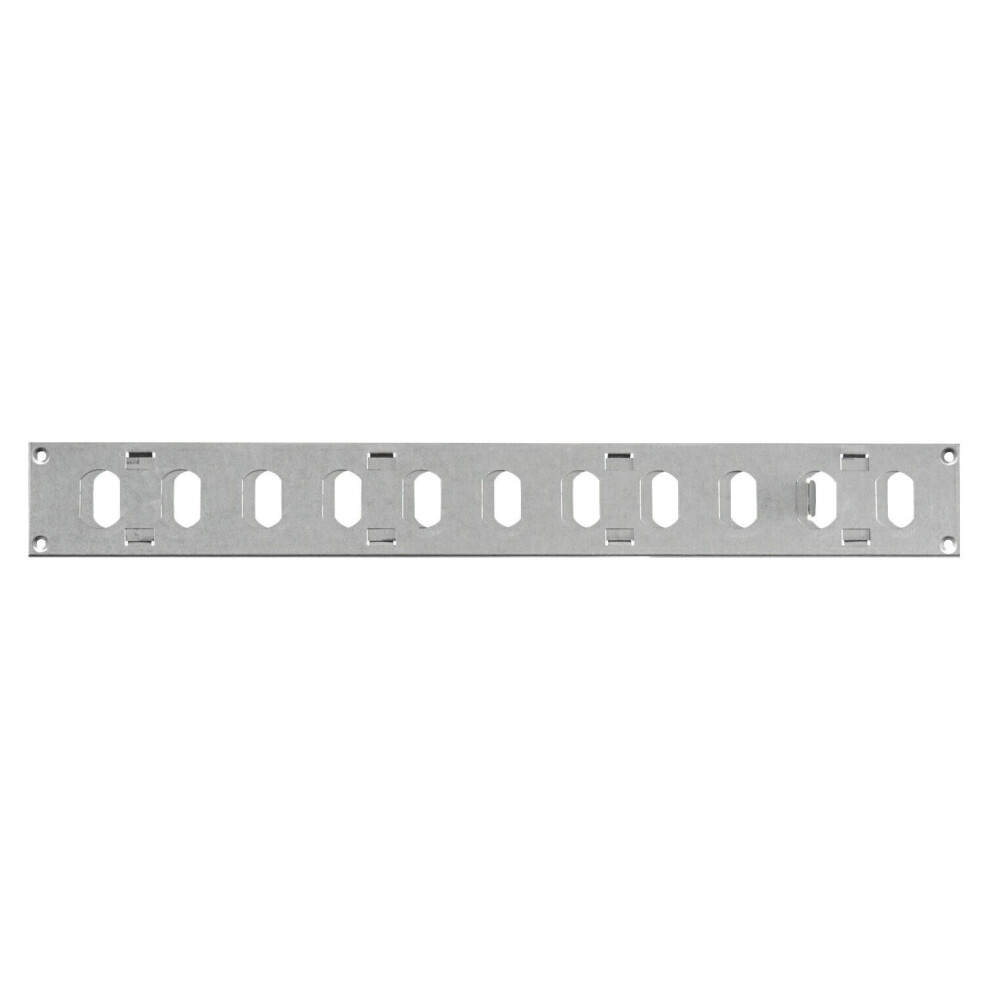 Prostko Ltd Galvanised Steel Air Vent Grille 400Mm X 50Mm