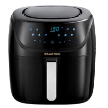 Russell Hobbs XXL Family Rapid Digital Air Fryer 8L [Compact Housing |7 Cooking Functions |10 Programmes] Energy Saving, Max 220C