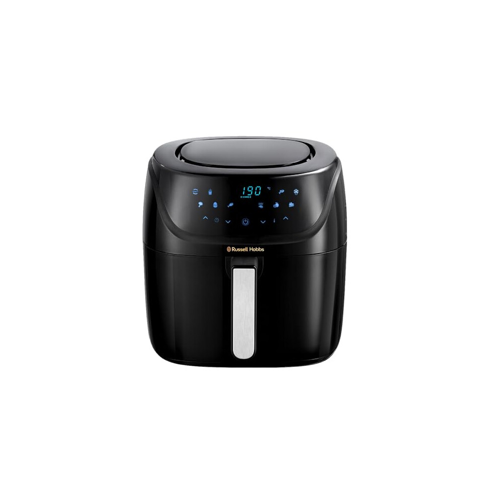 Russell Hobbs Xxl Family Rapid Digital Air Fryer 8L [Compact Housing |7 Cooking Functions |10 Programmes] Energy Saving, Max 220C