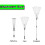 Telescopic Garden Leaf Rake, Lawn &Yards Adjustable Metal Leaf Rake 3
