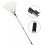 Telescopic Garden Leaf Rake, Lawn &Yards Adjustable Metal Leaf Rake 4