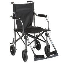 DRIVE DEVILBISS HEALTHCARE TraveLite Lightweight Aluminium Folding Transport Chair in a Bag