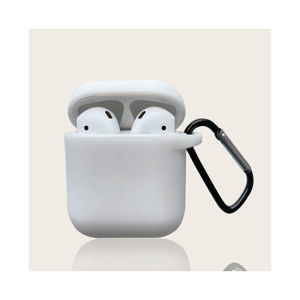 (WHITE, airpods 3) Plush ball Pendant Protector for Apple Airpods 1 2 3 Wireless Earphone Silicone Protector for Airpods Pro 2 Earphone Soft Case