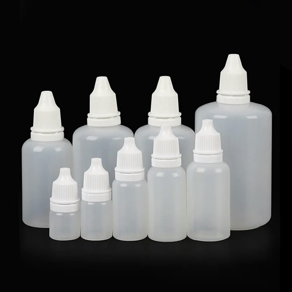 (20ml, 200pcs) Wholesale dropping bottle  Liquid Dropper Refillable Bottles Empty Plastic Squeezable Travel Paint Eye medicine bottle