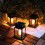 3x Solar Powered LED Lantern Lights Waterproof Lamp Hanging Outdoor Garden Lawn 2